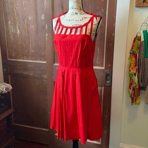 Eshakti red dress size medium 10